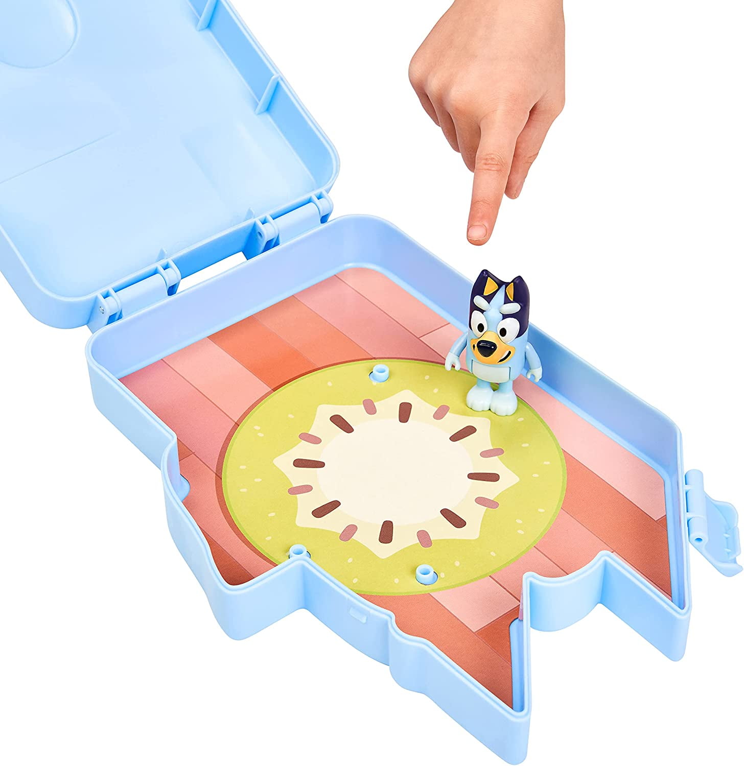 Bluey Deluxe Collector Case, 2.5-3 in Figures and Accessories, Ages 3+