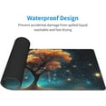 thumbnail image 4 of Tree Against Sunset Sky Extended Big Mouse Pad Large,XL Gaming Mouse Pad Desk Pad,31.5x11.8inch Long Computer Keyboard Mouse Mat Mousepad with 3mm Non-Slip Base and Stitched Edge for Home Office Work, 4 of 6