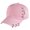 Pink Double-stranded, variant on Baseball Cap Punk Hip Hop Baseball Cap All-match Adjustable Visor for Sun Hat Co