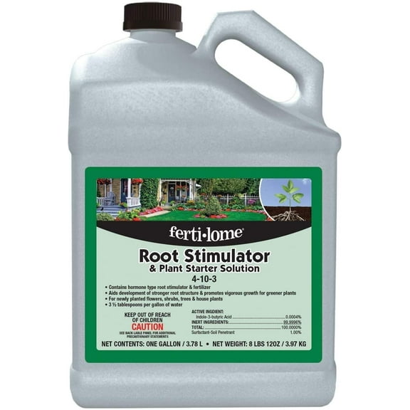Fertilome Root Stimulator Plant Fertilizer - For Trees, Shrubs, Roses - 3-Pack