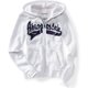 thumbnail image 1 of Aeropostale - Sudadera con capucha y cremallera completa para mujer, color blanco, extragrande Aeropostale  Sudadera, 1 of 1