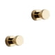 thumbnail image 4 of Kearding Ganchos para toallas modernos de cobre para baño - Aplicaciones amplias Colgador de material de latón adhesivo de diseño moderno de Type2 NO2, 4 of 6
