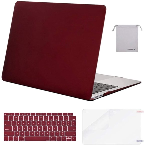 MOSISO Compatible with MacBook Air 13 inch Case 2020 2019 2018 Release A2337 M1 A2179 A1932 Retina Display with Touch