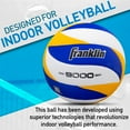 thumbnail image 2 of Franklin Sports 9000 Indoor Volleyball - Official Size and Weight Volleyball - Advanced Performance, 2 of 10
