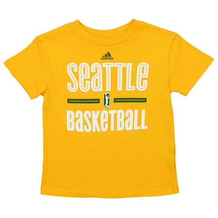 - Outerstuff WNBA Kids Seattle Storm Practice Graphic Tee, Yellow