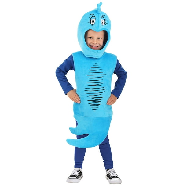 Dr. Seuss Infant Blue Fish Costume Walmart