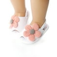 thumbnail image 5 of Baby Girl Shoes Sun Flower Princess Sandals,Kids Infant Shoe Soft Lightweight Sandals Toddler Crib Summer Shoes for 0-18Months, 5 of 9