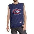 thumbnail image 1 of Canadiens de Montréal Chandail Sans Manches à Logo des pour Hommes – Col Ras du Cou, Teinte dans l'Espace, 1 of 3