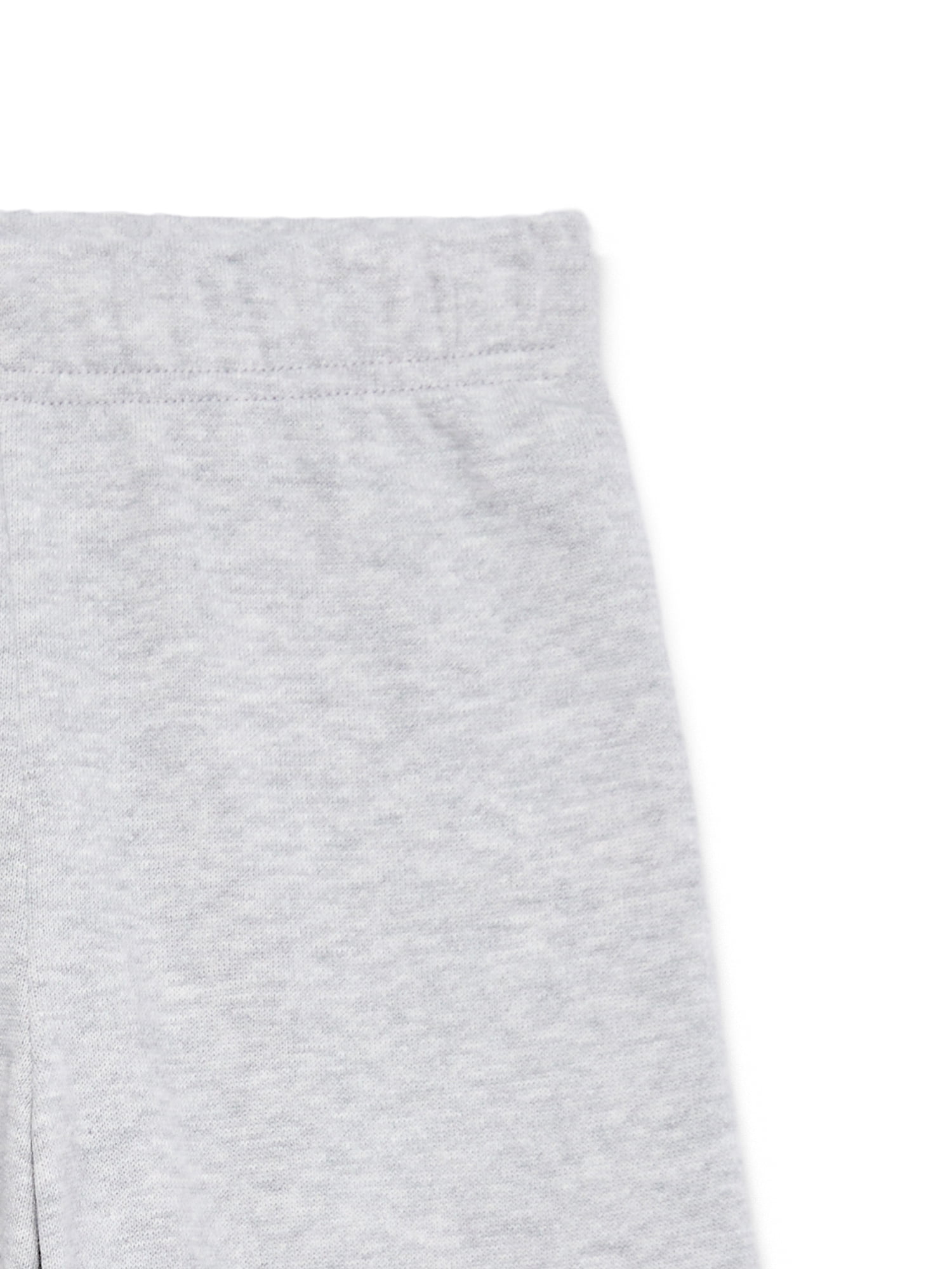 Time and Tru Toddler Girls Wide Leg Sweatpants, Sizes 12M-5T