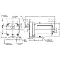thumbnail image 2 of Dayton AC Gearmotor,TENV,17RPM,115/230V AC 2H602, 2 of 4