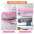 thumbnail image 2 of Mosquitero para Cama con Dosel Alvantor Dream Tamaño Twin Rosa, 2 of 9