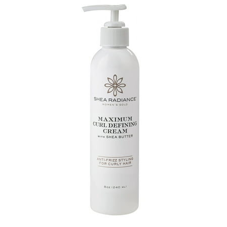 Shea Radiance Maximum Curl Defining Cream, 8 Oz