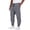 Dark Gray, variant on Men's Sports Running Pants, Outdoor Pocket Work Casual Sweatpants for Gym, Jogging and Spring Summer Athletic Wear,Light Gray,S