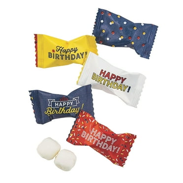 Fun Express Happy Birthday Buttermints - 108 Pieces