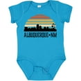 thumbnail image 3 of Inktastic Albuquerque New Mexico Skyline Boys or Girls Baby Bodysuit, 3 of 5