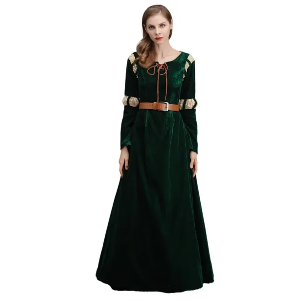 Vestido Medieval renacentista Victoria para mujer, disfraz de princesa pirata para adulto, gótico, Halloween, Carnaval, fiesta de disfraces