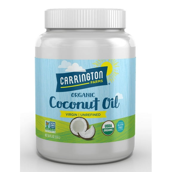 Carrington Farms Virgin Unrefined Organic Coconut Oil 54 Fl oz