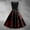 Red, variant on iTNHFP Womens Dresses formal Long Sleeveless Dress for Women Gothic Witch Dress Plus Size Vintage Scary Print Dress Tunic Dress
