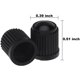 thumbnail image 3 of Paquete de 20 tapones antipolvo para válvulas de neumáticos para coche, moto, camión, bicicleta (negro) JFHHH pequeña, 3 of 5