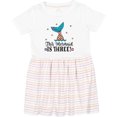 thumbnail image 3 of Inktastic 3rd Birthday Mermaid Tail Girls Party Girls Toddler Dress, 3 of 5