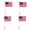 4 Pcs, variant on YAMB Independence Day Illuminated Handheld Flags, Fabric Light-Up Flag With Comfort Handle, 7.87×5.51in Portable Red White Blue Glow Flag for 4th of July Parade Party Backyard Celebration, 1 Pcs