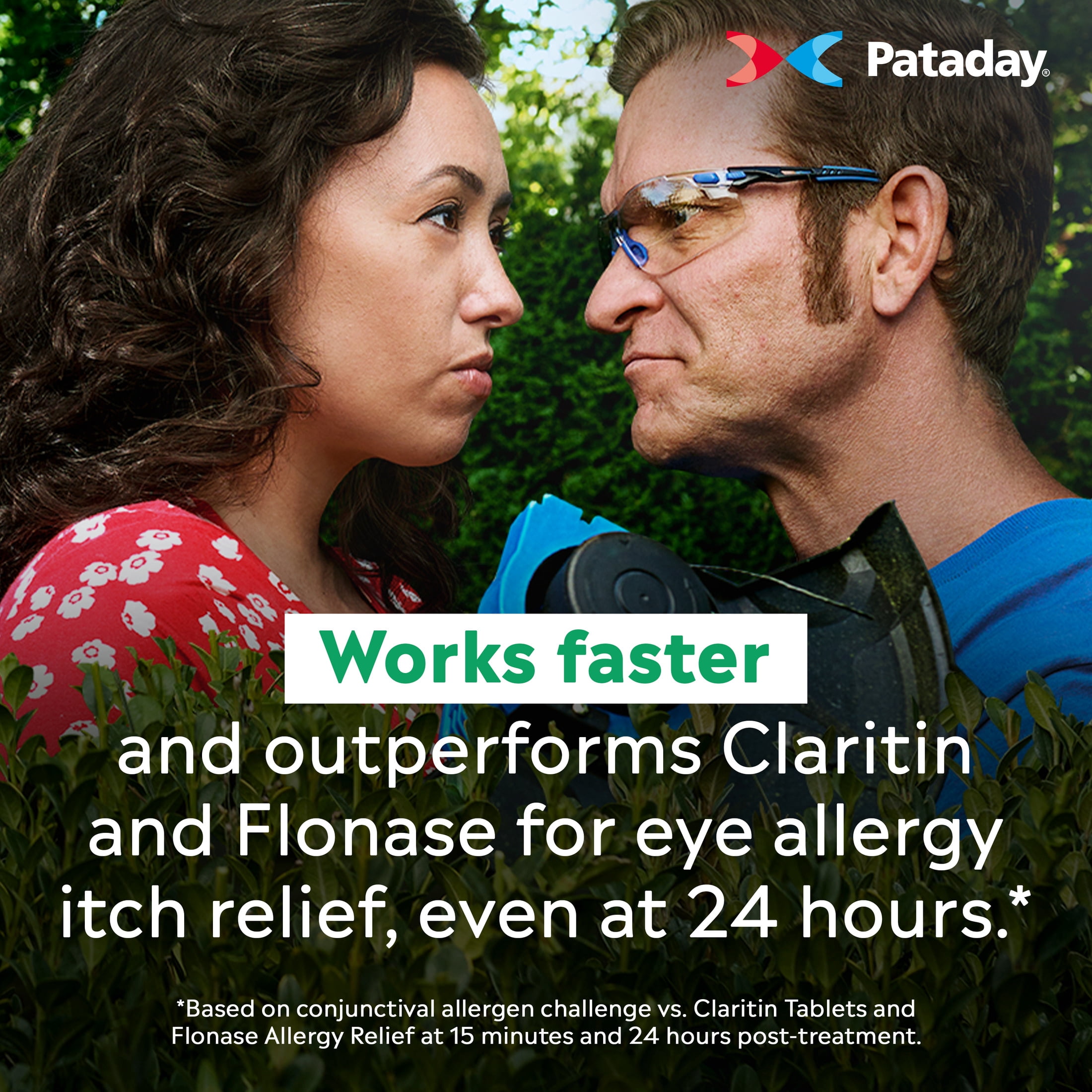 Pataday Extra Strength Eye Allergy Itch Relief Drops, 2.5 mL Twin Pack, Once Daily