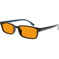thumbnail image 1 of Eyekepper Blue Blocking Glasses for Women Men Reading Computer Orange Tinted Readers - Black/Blue, 1 of 5