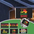 thumbnail image 2 of US Bla History Month Garden Flag Cause port Dective Banner Yard, 2 of 8