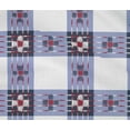 thumbnail image 4 of oneOone Cotton Flex Fabric Check Ikat Print Fabric By The Yard 40 Inch Wide, 4 of 4