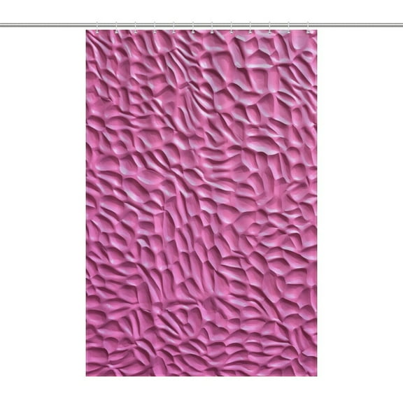 Leopard Print Pattern Shower Curtain Fabric Bathroom Decor with Hooks