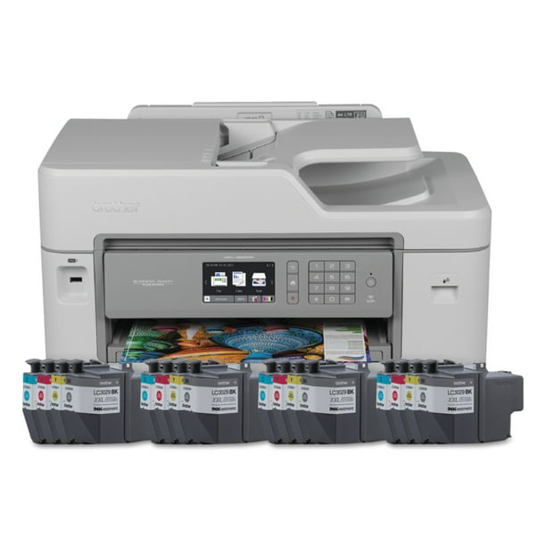 Brother MFCJ5830DWXL AllinOne Color Inkjet Printer, Wireless