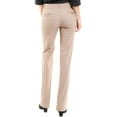 thumbnail image 7 of Made by Olivia Women's High Waist Comfy Stretchy Bootcut Trouser Pants, 7 of 7