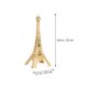 thumbnail image 2 of YOSADIER Torre Eiffel Decorativa De Metal Dorado Para Escritorio Y Del Hogar, 2 of 8