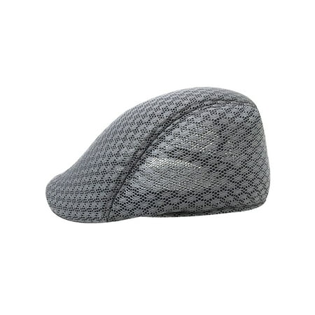 JVOGGY Sports Vintage Peaked Cap Hollow-out Mesh Breathable Beret Hat