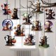 thumbnail image 1 of Adornos de Halloween Fiudx Liquidación de ofertas flash Colgantes para árboles Decoraciones navideñas, 1 of 5