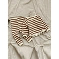 thumbnail image 4 of Bagilaanoe 2pcs Newborn Baby Girl Boy Long Pants Set Long Sleeve T Shirts Tops + Striped Trousers 3M 6M 12M 18M 24M Infant Casual Outfits, 4 of 6