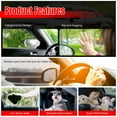 thumbnail image 6 of Ikon Motorsports Window Visor Fit 05-08 Dodge Magnum 05-10 Chrysler 300 Vent Rain Guard Sun Shade 4PCS, 6 of 9