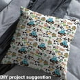 thumbnail image 2 of jejeloiu Cartoon Cattle Fabric by the Yard 1 Yard,Rustic Farmhouse Lodge Home Decor Fabric by the Yard,Western Farm Sewing Fabric For Teens,Breathable Home Decor, 2 of 6