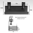 thumbnail image 6 of 17 Inch Clamp-On Power Strip Tray for Desk, No Drill Cable Management, 6 of 6
