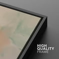 thumbnail image 4 of IDEA4WALL Framed Canvas Print Pastel Orange Pink Paint Stroke Landscape Abstract Wall Art Modern Artwork Decor Bohemian Colorful Relax/Zen for Living Room, Bedroom - Black 24"x36", 4 of 5