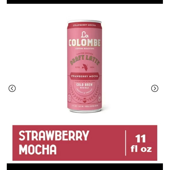 La Colombe Strawberry Mocha Strawberry Mocha Draft Latte ( 11oz 12pk )