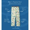 thumbnail image 7 of Little Blue House by Hatley Men's Jersey Pajama Pants, Christmas Trees, Small, 7 of 7