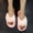 Pink, variant on uublik Fuzzy Slippers Women Winter Indoor House Shoes Comfortable Couple Home Footwear, Pink
