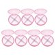 thumbnail image 4 of Pink Portable Round Pill Organizer for Travel Medication Storage 7Pcs, 4 of 4