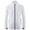 White, variant on Men's Sun Protection Outdoor Lightweight Quick Dry Jacket Full Zip Shand Collar Jacket Long Sleeve Fishing Hiking Running Swim Shirt