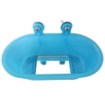 thumbnail image 2 of Bird Bathtub Plastic Bird Bath Accessory Bird Cage Bath with Mirror for Parrots, 2 of 10