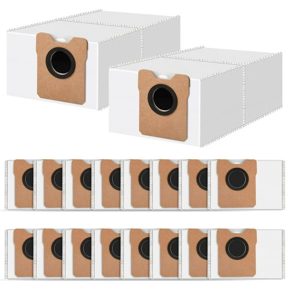 Paquete de 18 bolsas de polvo de 3,2 litros para robot aspirador eufy Omni C20 C10