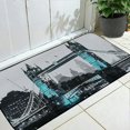 thumbnail image 2 of ONETECH Bridge Boats City Bridge Boats City Square Door Mat Indoor/Outdoor/Front Door/Bathroom Mats Non-Slip Durable Entrance Mat for Home Entrance Outside Entry 19.68*47.24 in, 2 of 6