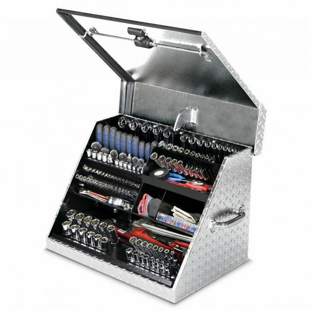 Montezuma 26" x 18" Triangle Toolbox (aluminum, brite)