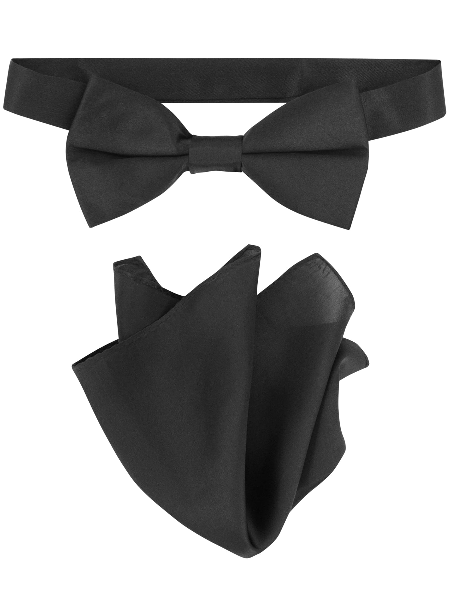 Infant Toddler Kid Teen Boy Wedding Formal Party Satin Black Red Bow Tie sz S-20 